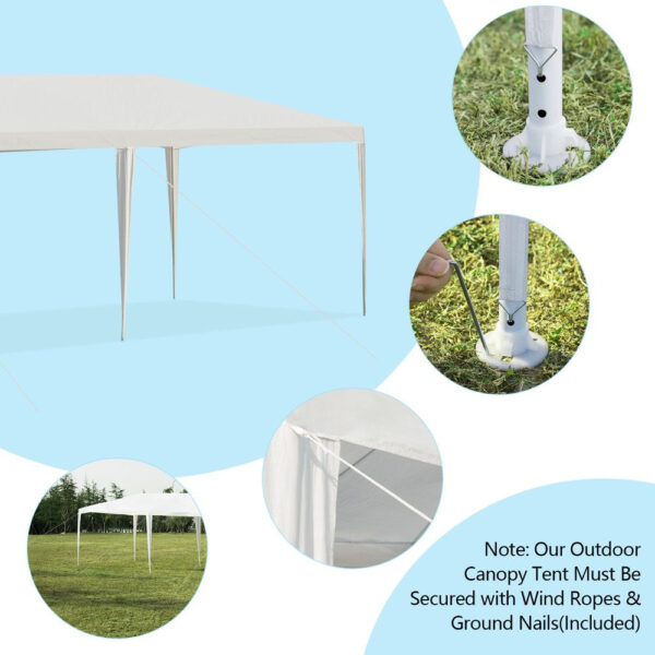 10'x30' Party Wedding Tent Canopy Heavy duty Pavilion 5 Sidewall - Image 8