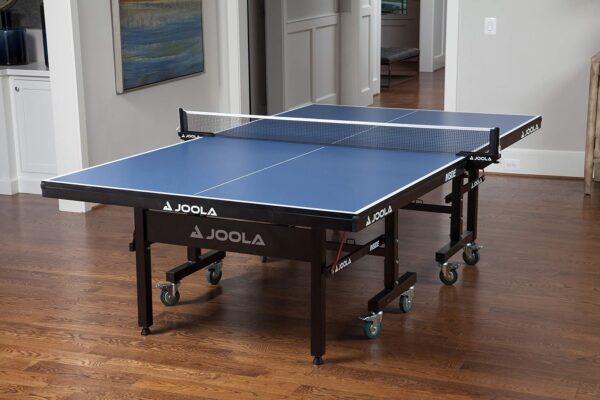 JOOLA Inside Professional MDF Indoor Ping Pong Table with Quick Clamp Table Tennis Net and Post Set - 10 Minute Easy Assembly - Tournament Quality - Foldable with Single Player Playback Mode - Image 92