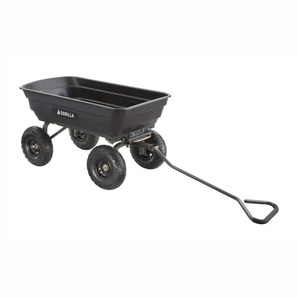 Poly Garden Dump Cart Camping Beach Wagon, 600 Pound Capacity - Image 13