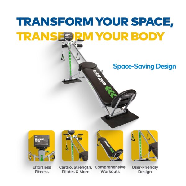 Home Fitness Incline Weight Trainer with 10 Resistance Levels - Image 3